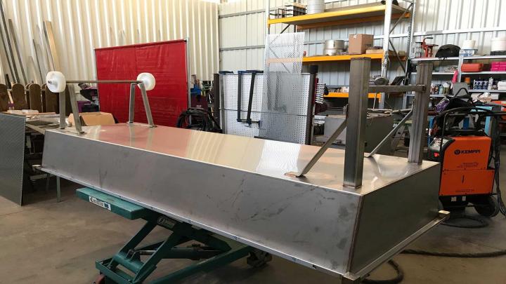 Fabrication mobilier Inox Aurillac